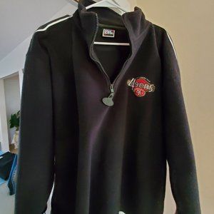 San Francisco 49ers quarter-zip Fleece Pullover Jacket
